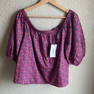 ba&sh NWT peasant blouse